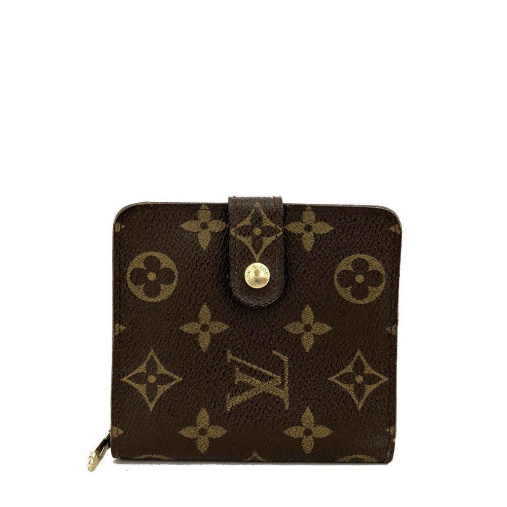 ⭐ Louis Vuitton Monogram Compact Zip Bifold Wallet/4W2153